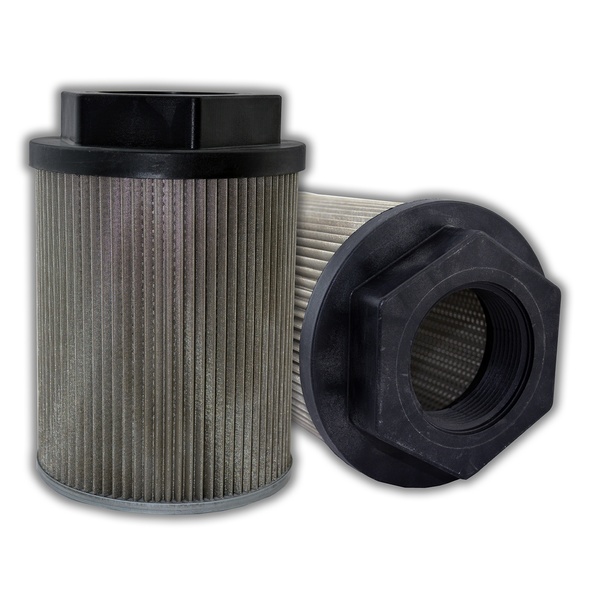 Main Filter Hydraulic Filter, replaces FILTREC FS142B8T250B, Suction Strainer, 250 micron, Outside-In MF0060880